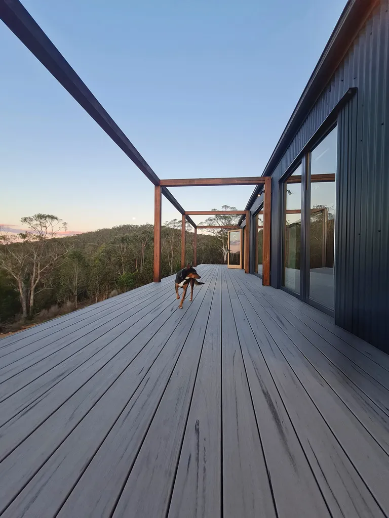 Outdoor ModWood decking